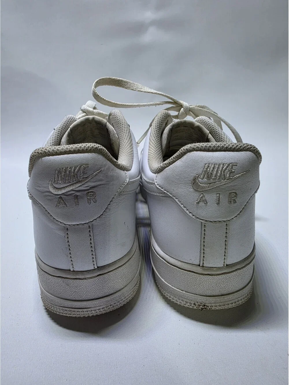 Nike Air Force 1 '07 Low Triple White Lace-Up Men's Sneakers CW2288-111 2020